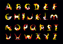 Exhibition project exploring the kama sutra in 26 letters. The Kama Sutra Malika Favre