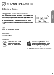 We did not find results for: Hp Smart Tank 500 Support And Manuals