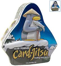 Card jitsu is a very fun game that lets you become a ninja and enter a secret room. Saraapril In Club Penguin Card Jitsu Trading Card Game Sensei Collection Tin Club Penguin