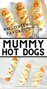 Mummy Hot Dogs Mummyhotdogscrescentrolls Mummy Hot Dogs Crescent Rolls Are The Ultimate Halloween Fo Mummy Hot Dogs Easy Halloween Food Hot Dog Crescent Rolls