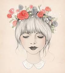 Disegni tumblr colorati ragazze bellissime con . Illustration Disegno Di Fiori Idee Per Disegnare Disegno Di Visi