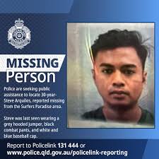 When Bella the Childers Police Station duck thinks your moustache is a  quack up 🦆🦆