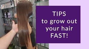 The main secret to knowing how to grow long hair fast is by keeping your scalp moisturized along with good diet and vitamins. Three Tips To Grow Out Your Hair Fast Salon Nirvana 954