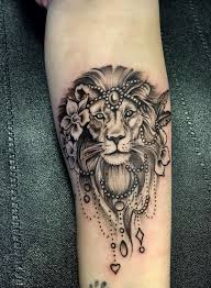 Lion and lioness tattoo lioness tattoo design lion back tattoo female lion tattoo forarm tattoos leo tattoos animal tattoos black tattoos body art tattoos. Lion Tattoos For Women Topstoryfeed Female Lion Tattoo Thigh Tattoos Women Leo Tattoo Designs