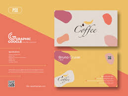 Great business cards start with a professionally designed business card template from befunky. Online Coffee Business Card Psd Mockup Free Mockups