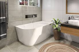 See more ideas about shower tub, shower bath, small bathroom. Natalia 1500 Back To Corner Freestanding Bath Decina Bathroomware