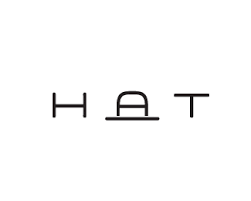 A Collection Of Creative Hat Logos Typographic Logo Design Font Design Logo Logo Design Creative