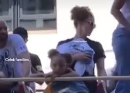 Callie is the daughter of doc rivers. Seth Curry And Callie Rivers Spotted With Their Newborn Baby During Warriors Victory Parade Sports Gossip