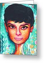 Audrey Hepburn Colorful PoP Art Style Original Painting #1 Poster by Megan  Aroon