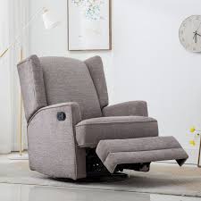 Yepez Swivel Recliner In 2020 Swivel Recliner Upholstered Side Chair Swivel Recliner Chairs