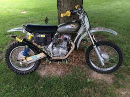 1974- Honda Xr75 Dg Package Racer Honda Dirt Bike Vintage Motocross Vintage Bikes