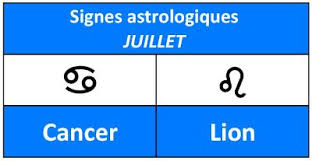 Maybe you would like to learn more about one of these? Ne En Juillet Decouvrez Votre Signe Astrologique Calendrier Best