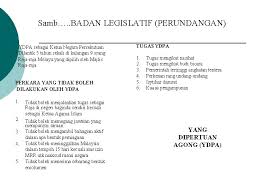 4) ydpa berangkat tanpa isteri atau raja perempuan. Sistem Pentadbiran Negara E Eksekutif L Legislatif Berlaku