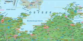 Die karte von deutschland verdeutlicht, dass die bundesrepublik über neun nachbarstaaten verfügt. Karte Von Ostseekuste Region In Deutschland Welt Atlas De