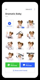 * press on add to whatsapp button. Sticker Ly