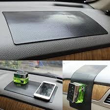 Hicyct Tapis De Voiture Autocollant Antiderapant Silicone Tapis Collant Anti Derapant Anti Glisse Pour Amazon Alexa Electronic Products Bose Soundlink Mini