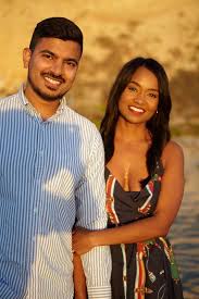 Black And Indian Mixed People We Found Love Online African American Woman And Indian Man Growing Up Gupta Blindian Couples Interracial Couples Biracial Couples