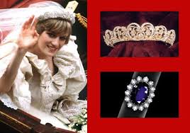 Royal Wedding Princess Diana Tiara Engagement Ring On Her Wedding Day In 1981 Princess Diana Wedding Diana Wedding Princess Diana Tiara