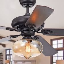 So for all of you who love the function of having a ceiling fan in your i've scoured the internet to find the prettiest clear ceiling fans around. Figuera 52 Inch 5 Blade Antique Black Lighted Ceiling Fans W Clear Am Arcoh