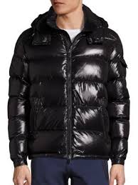 Moncler Quilted Shell Down Hooded Jacket In 999 Black Modesens Jackets Mens Outfits Mens Winter Fashion