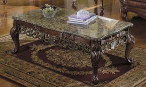 Does the table have a wood finish? Granite Coffee Tables
