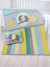 Baby Blanket Teal Gray Crib Quilt Elephant Bedding For Baby Etsy Crib Quilt Elephant Bedding Baby Boy Quilts