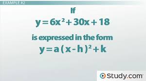 Well, one reason is given above, where the new form not only shows us the vertex, but makes it easier to solve. Completing The Square Practice Problems Math Class 2021 Video Study Com