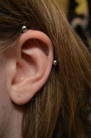 Industrial Piercing Ideas Bday Piercing Cool Ear Piercings Industrial Piercing