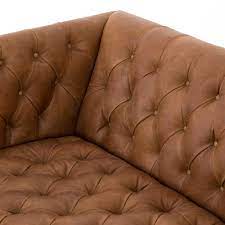 Buy premium sofas online at factory direct prices in singapore. Williams Tufted Leather Sofa