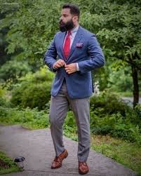 Navy Blazer With Silver Pants Outfits For Men 884 Ideas Outfits Lookastic