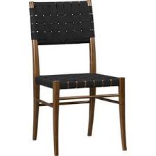 Oslo Side Chair Crate And Barrel Dining Chairs Black Side Chair Wood Dining Chairs