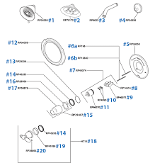 Delta Tub Shower Faucet Repair Parts Delta Replacement Parts For Your Victorian Series Tub Shower Danco Repla Tub And Shower Faucets Faucet Repair Shower Tub