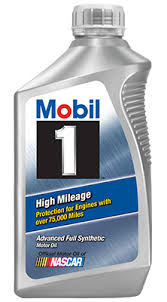 Mobil 1 High Mileage Synthetic Motor Oil Mobil Motor Oils