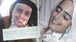 These photos of a dying nun went viral