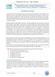 Comment devenir aide soignante : La Demarche De Soins Aide Soignante Docsity