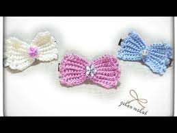 طريقة عمل توكة شعر كروشيه للبنات على شكل فيونكة youtube crochet accessories accessories crochet