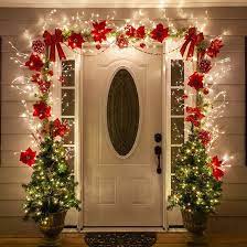 Christmas Door Decorating Ideas Christmas Lights Etc Christmas Porch Decor Christmas Door Decorations Diy Christmas Lights