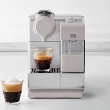 6 3/4 x 12 1/2 x 10 1/4 high. Nespresso Lattissima Touch By De Longhi Espresso Machine Williams Sonoma