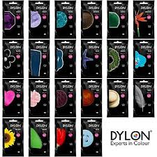 Dylon Hand Dye 50g Dye For Fabric Clothes Jeans Textile Cotton Wool Silk Linen Ebay