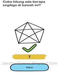 Hint brain out 137 solution: Brain Out Level 137 Coba Hitung Ada Berapa Segitiga Di Bawah Ini Terbaru 2021