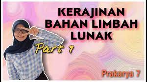 Kerajinan limbah lunak kata lunak dari limbah lunak, jika melihat bentuknya, maka limbah ini masuk di dalam kelompok limbah padat. Kerajinan Bahan Limbah Lunak Part 1 Prakarya Kelas 7 Semester 2 Youtube