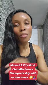 Chandler Moore Sings A Secular Song at Concert