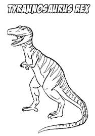 Jurassic world indominus rex dinosaur coloring pages. Tyrannosaurus Rex Coloring Pages
