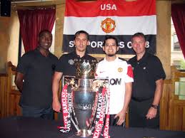 Today I met Andy Cole, Gary Neville, Bryan Robson and the Barclay's Premier  League title. : r/soccer