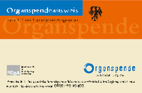 Der notfallausweis kann von ihnen selbst ausgefüllt werden sobald sie sich kostenlos als benutzer registriert haben. Hier Erhalten Sie Den Organspendeausweis