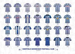 Sheffield wednesday football club is a football club in sheffield, south yorkshire, england who play in the championship, the second tier of the english leagues. Sheffield Wednesday Football Shirt History Print 2020 Etsy Sheffield Wednesday Sheffield Wednesday Football Football Shirts