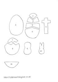 Free easter eggs coloring page printable. Easter Egg Decoration Templates Little Hearts Big Love