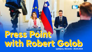 Slovenia Robert Golob - 26 March 2024 ...