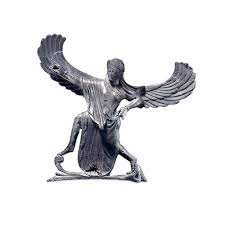 Bronze Figure Of Nike Goddess Of Victory Greek C 550 Bc Made In South Italy Art Grec Oeuvre D Art Archeologie