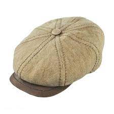 Stetson Linen And Leather Newsboy Cap Newsboy Caps Newsboy Cap Hat Shop Newsboy Hat Pattern